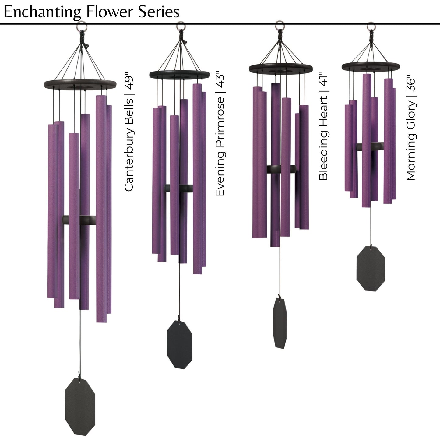 Enchanting Flowers Series Wind Chimes