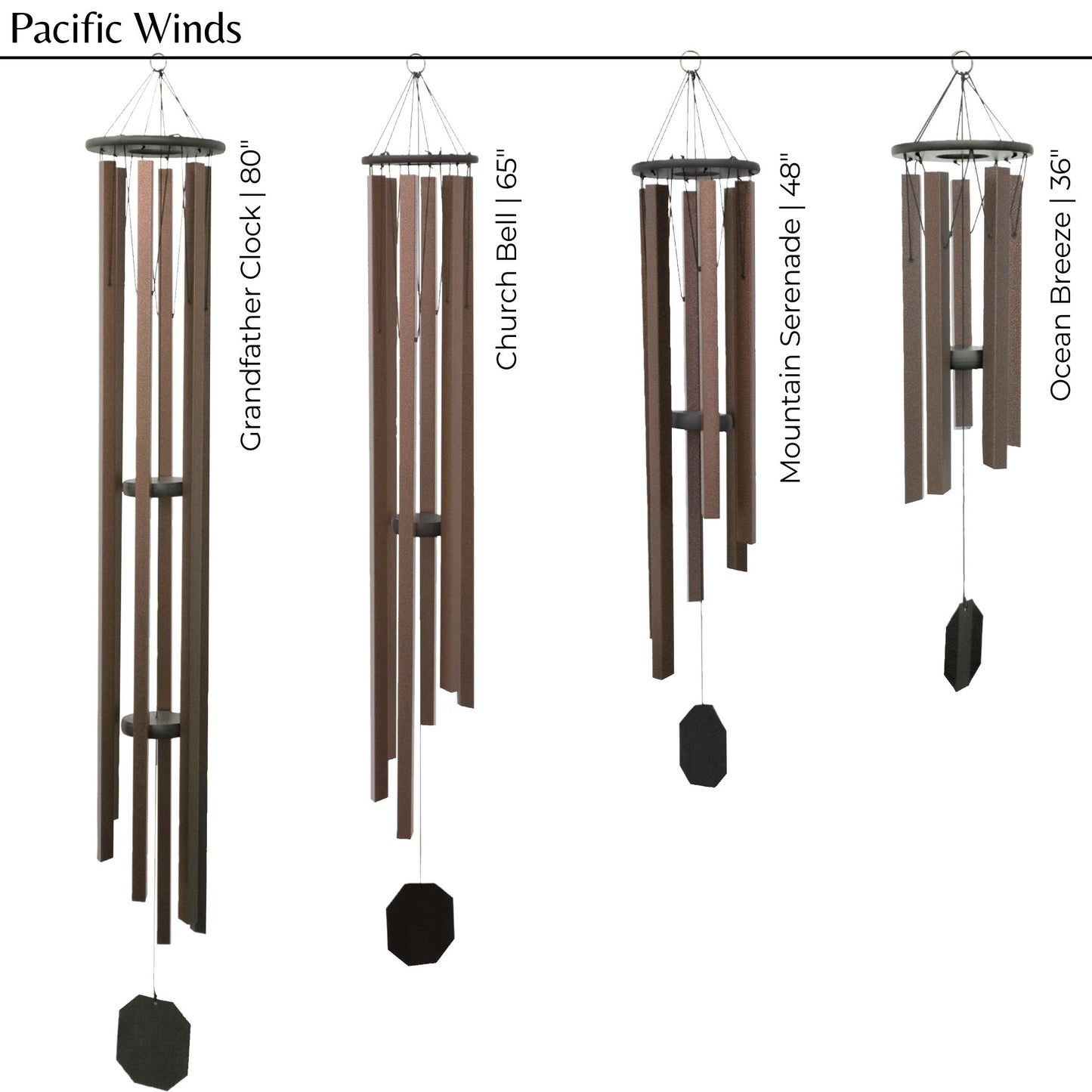 Pacific Winds Series Wind Chimes