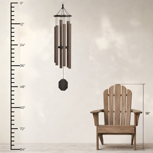 Size-reference illustration of the 50-inch Hummer beside a chair and ruler