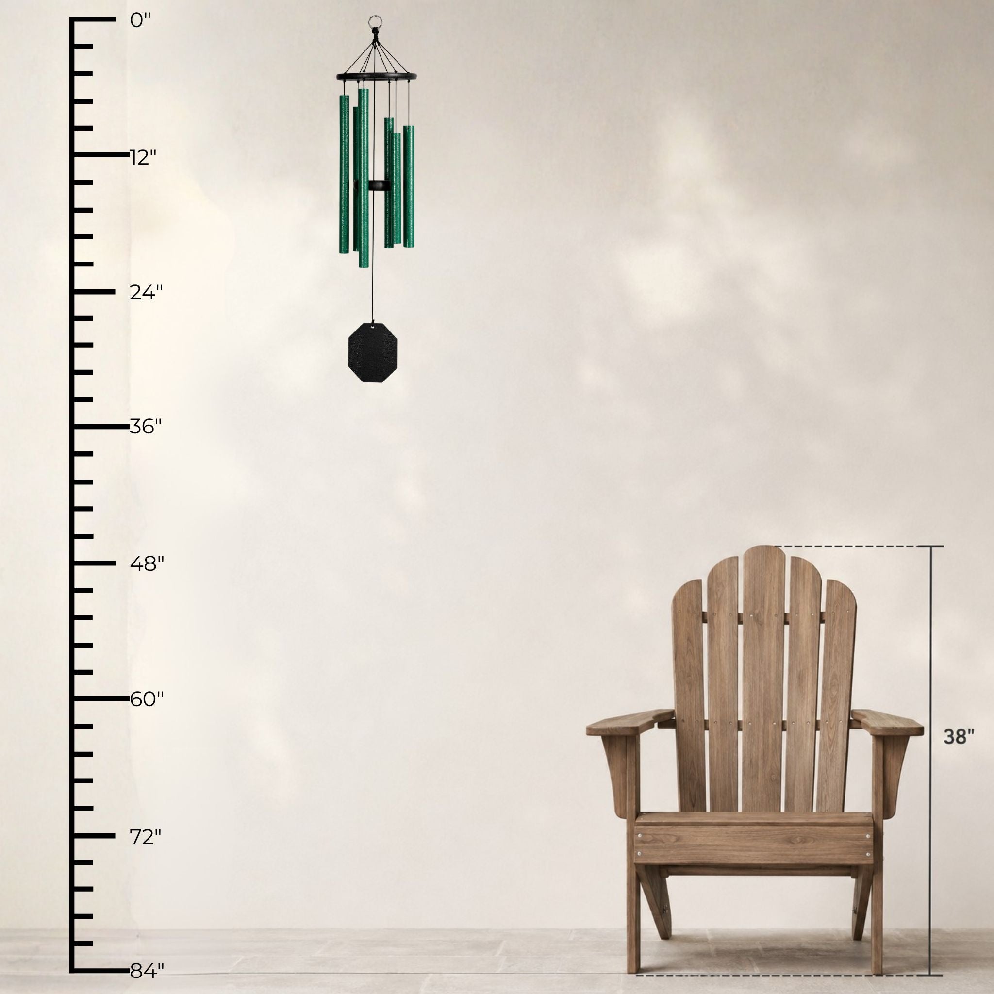 USA-Made Premium Wind Chimes: Rustic Rhythms Series Windchimes