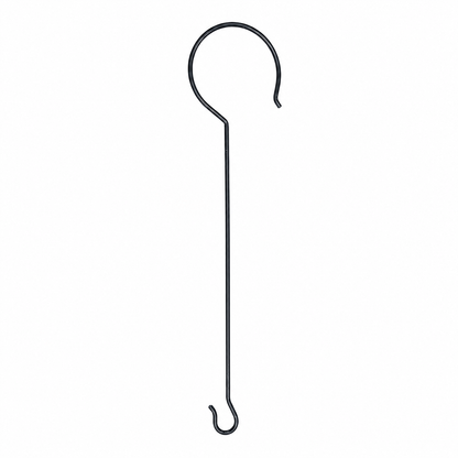 Lambright Country Chimes 36-inch large tree limb hanging hook for wind chimes black powder coated steel #36" - Large